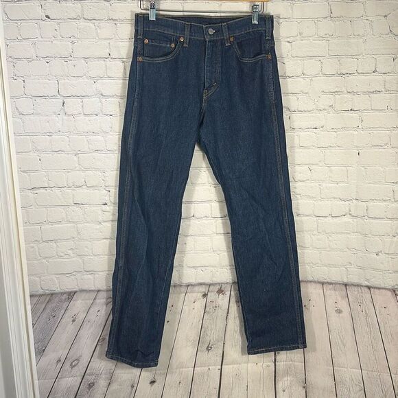 Levi’s Workwear Mens Dark Wash Jeans size W30 L32 Strong Denim - Picture 1 of 12